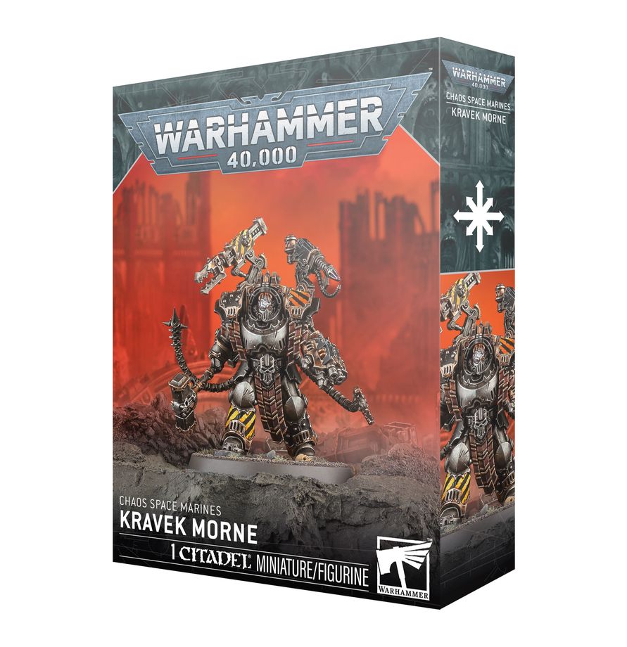 Warhammer 40K - Chaos Space Marine : Kravek Morne - MEKA NEKO