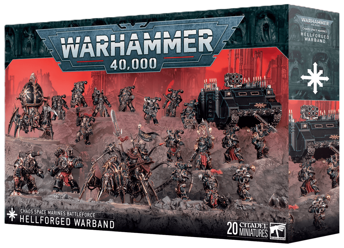 Warhammer 40K - CHAOS SPACE MARINES: BANDE INFERNALE (PRÉCOMMANDE) - MEKA NEKO