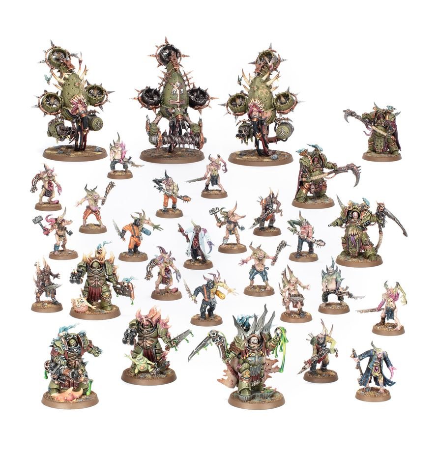 Warhammer 40K - Deathguard : Bataillon Vectorium Vicié - MEKA NEKO