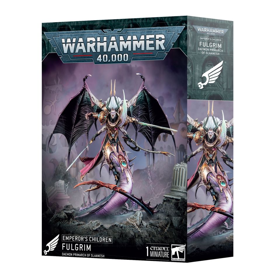 Warhammer 40K - Emperor's Children : Fulgrim – Primarque Démon de Slaanesh (PRÉ - COMMANDE) - MEKA NEKO