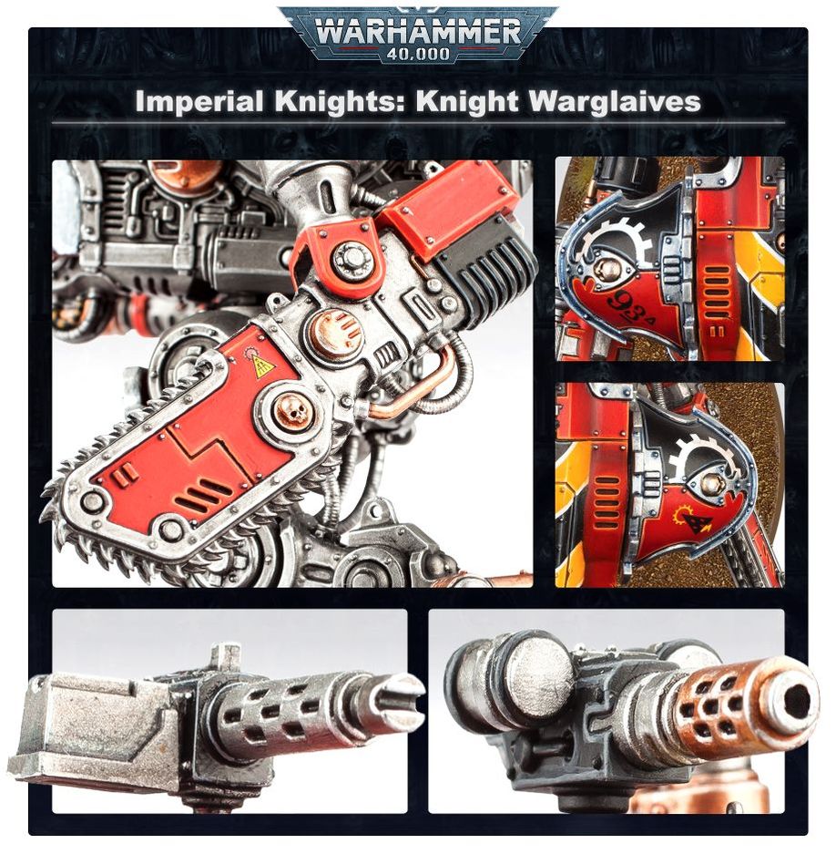 Warhammer 40K - Imperial Knights : Armigères Hastaires - MEKA NEKO