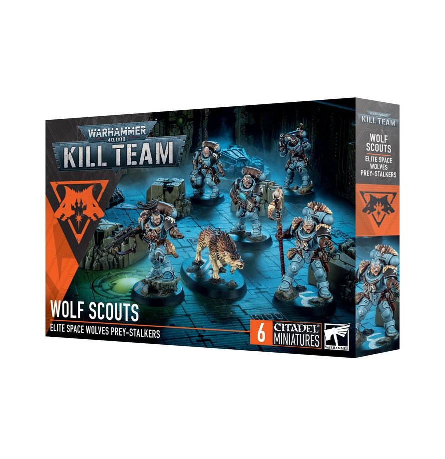 Warhammer 40K - Kill Team de Scouts Space Wolves - MEKA NEKO