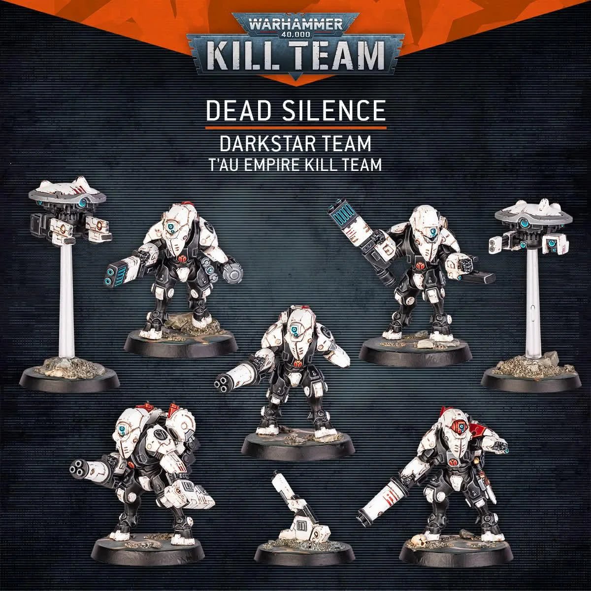 Warhammer 40K - Kill Team d'exo armures XV26 Stealth (PRÉCOMMANDE) - MEKA NEKO
