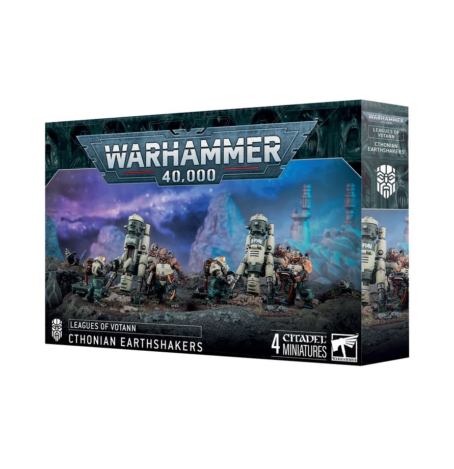 Warhammer 40K - Leagues of Votann - Cthonian Earthshakers - MEKA NEKO