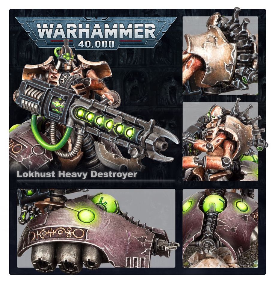 Warhammer 40K - Nécrons : Destroyer Lourd Lokhust - MEKA NEKO