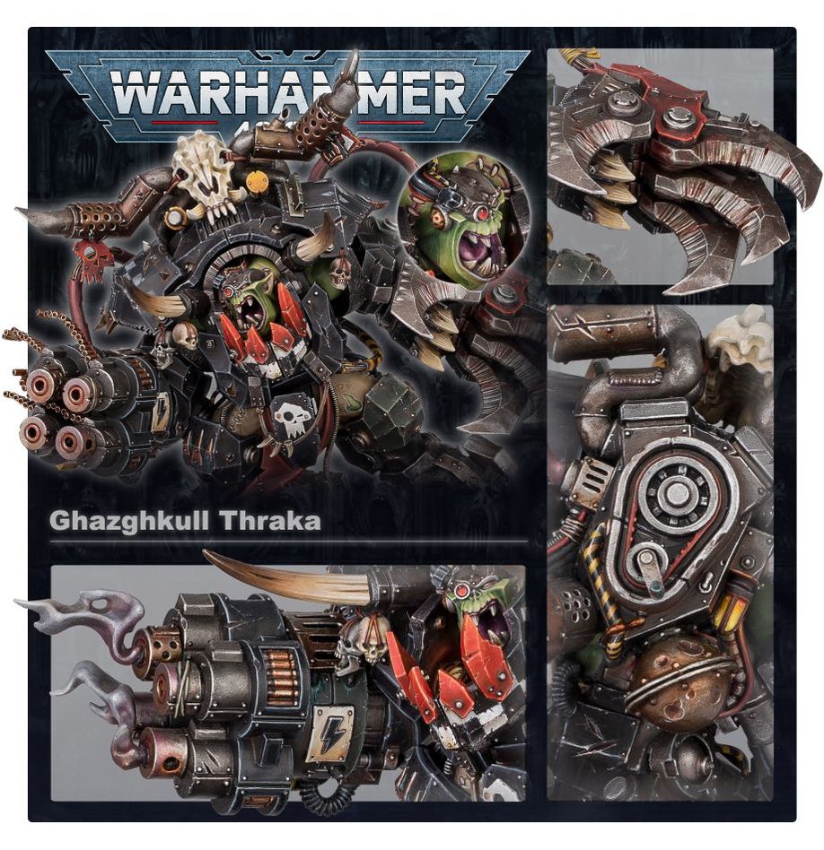 Warhammer 40K - Ork : GHAZGHKULL THRAKA - MEKA NEKO