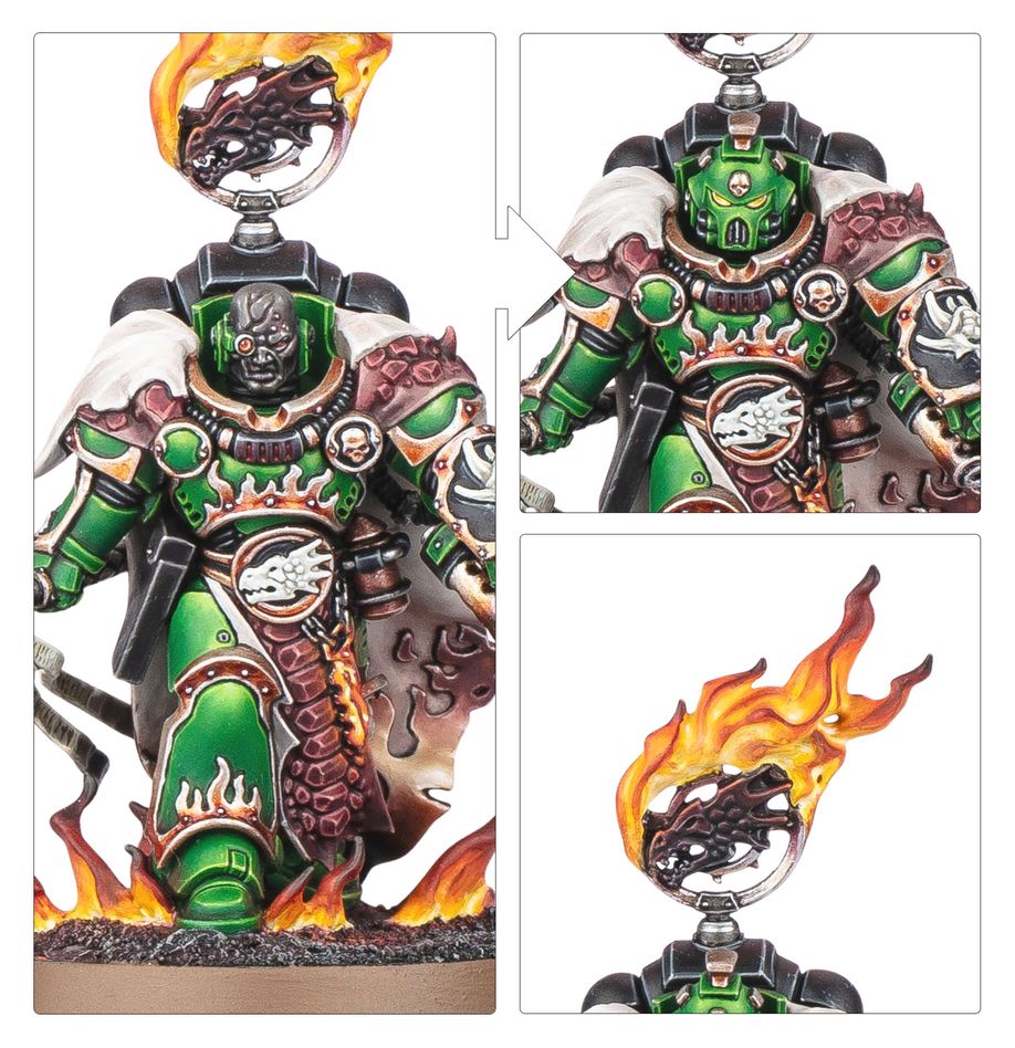 Warhammer 40K - Salamanders : Vulkan He'stan - MEKA NEKO