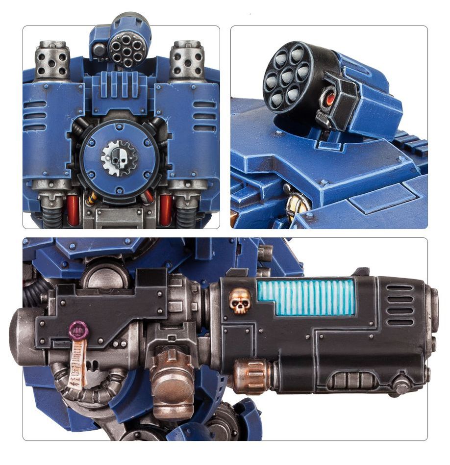 Warhammer 40K - Space Marines : Redemptor Dreadnought - MEKA NEKO
