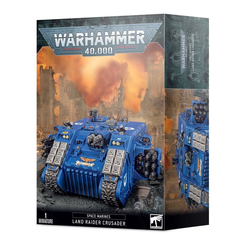 Warhammer 40K - Spaces Marines : Land Raider Crusader - MEKA NEKO