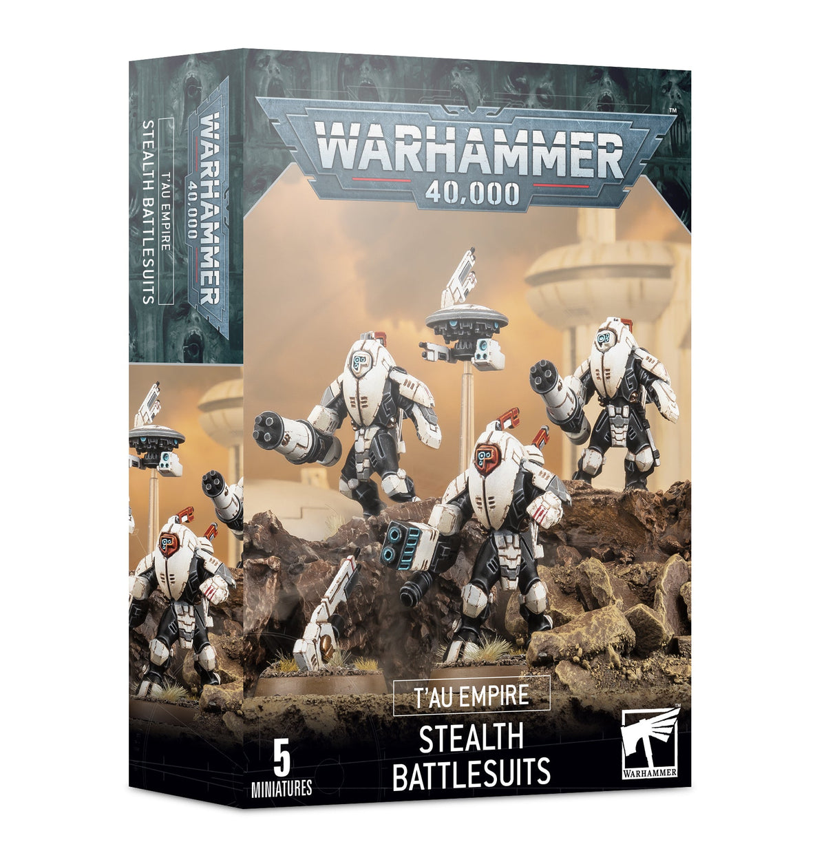 Warhammer 40K - T'au Empire : Exo - armures Stealth - MEKA NEKO