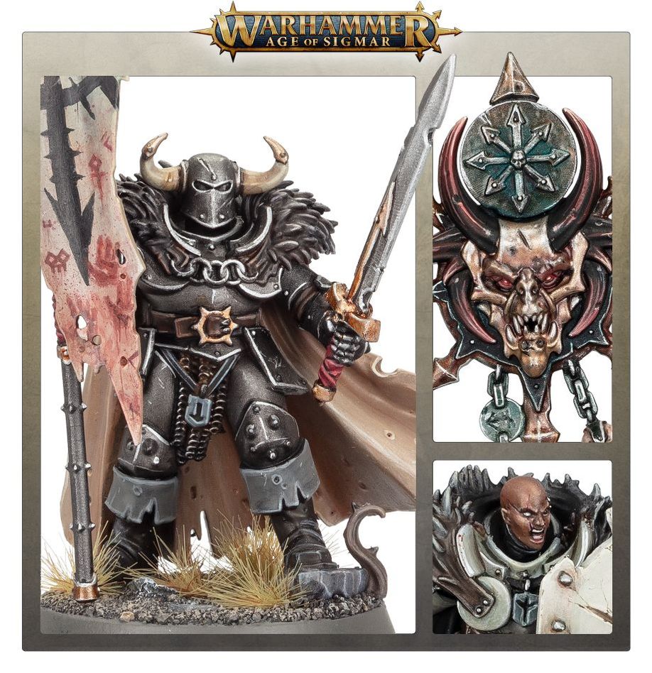 Warhammer AOS - Guerrier du Chaos - MEKA NEKO