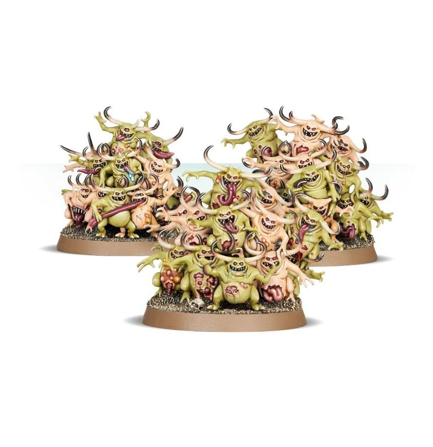 Warhammer AOS - Maggotkin of Nurgles : Nurglings - MEKA NEKO