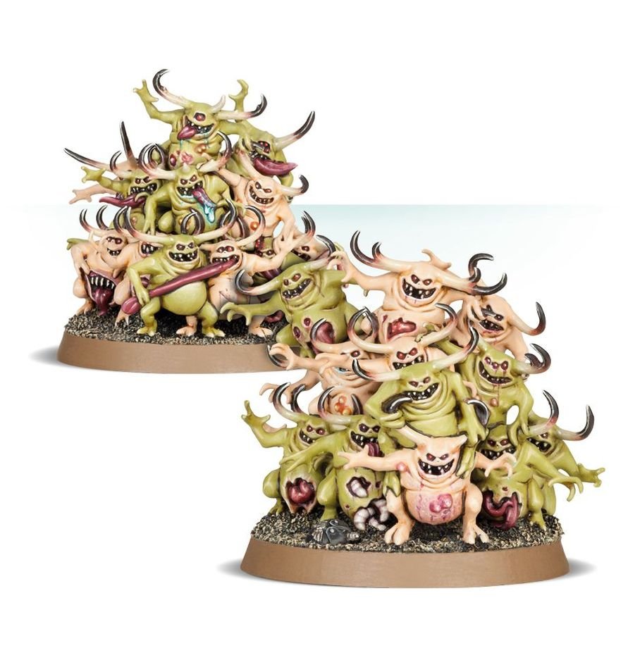 Warhammer AOS - Maggotkin of Nurgles : Nurglings - MEKA NEKO