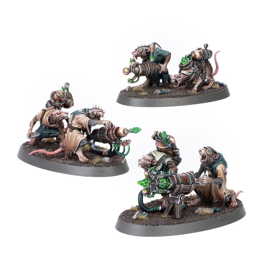Warhammer Skaven : Batterie D'armes a Maletincelle - MEKA NEKO