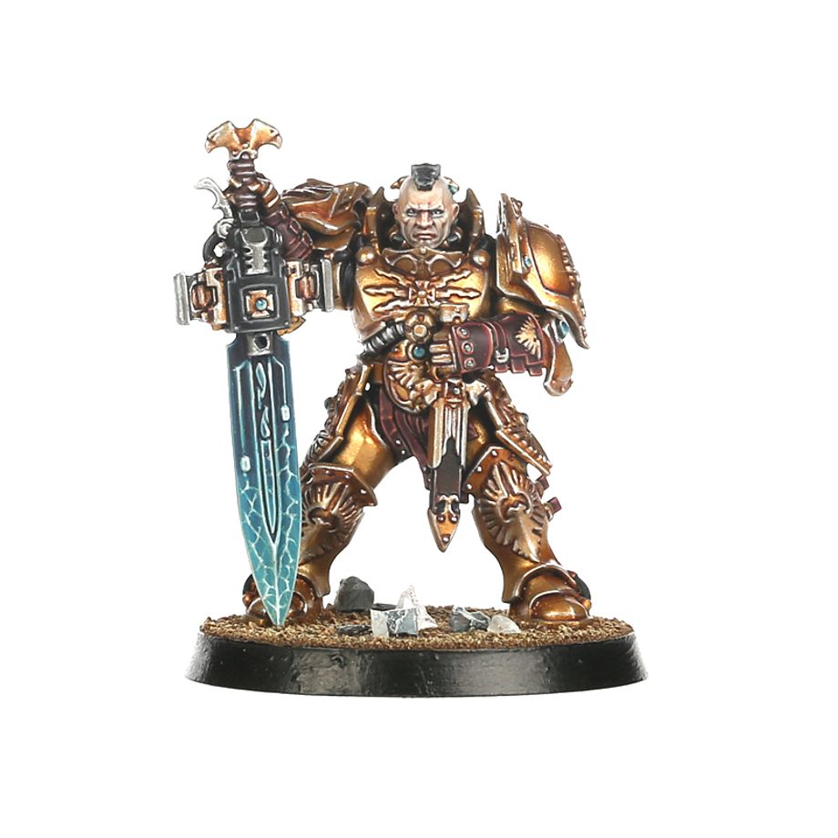 Warhammer 40000 Adeptus Custodes Gardes Custodiens détail 2 - Games Workshop - Meka Neko