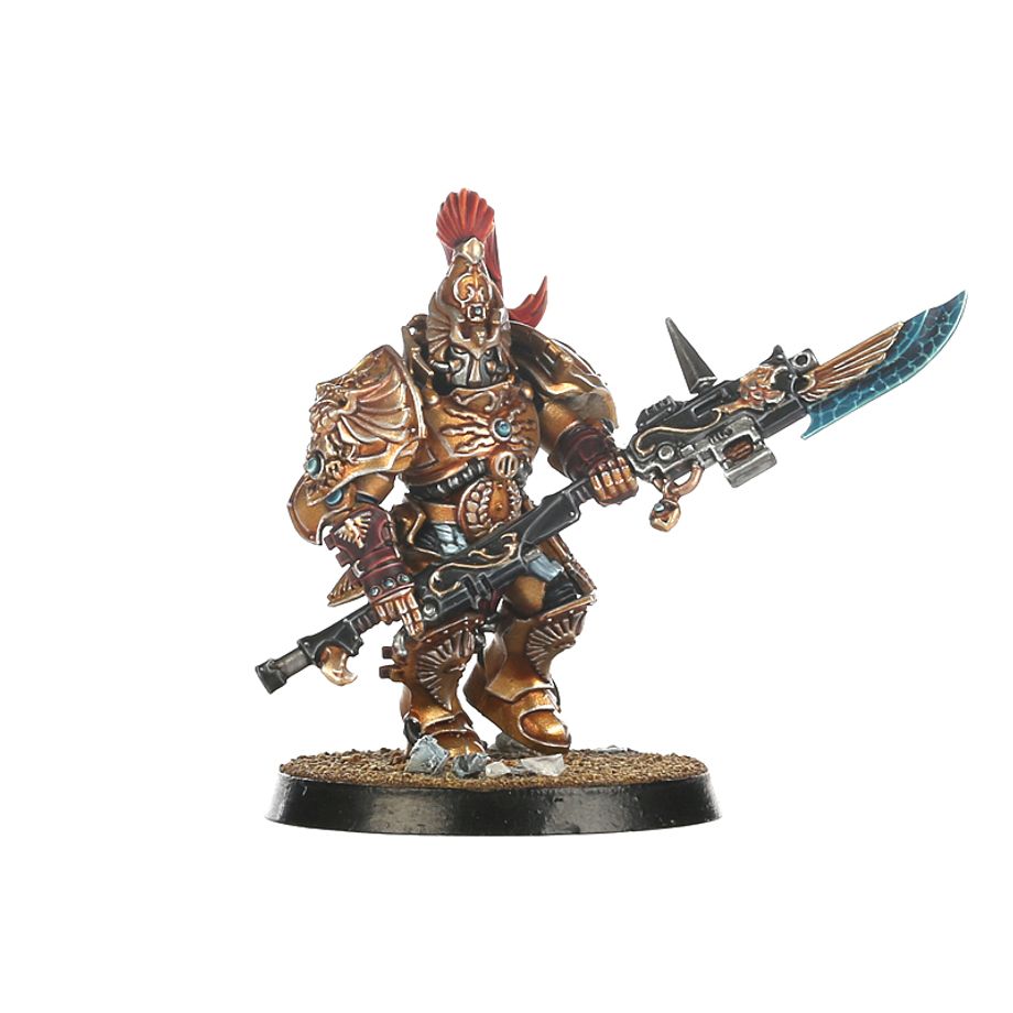 Warhammer 40000 Adeptus Custodes Gardes Custodiens détail 1 - Games Workshop - Meka Neko