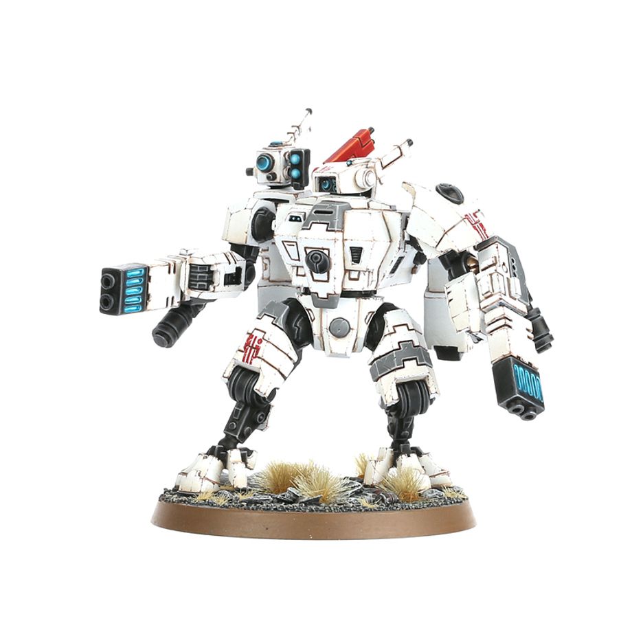 Warhammer 40000 T'au Empire Crisis Battlesuits contenu de la boîte - Games Workshop - Meka Neko