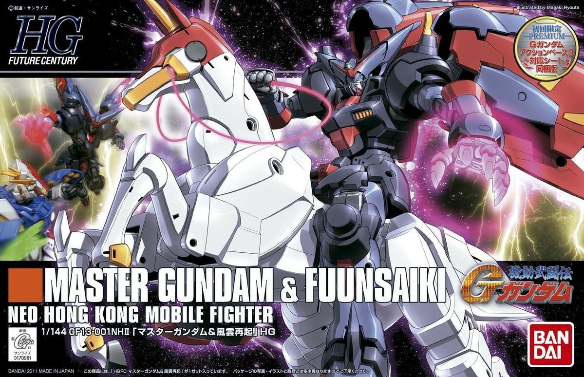 Gunpla HG 1/144 - Master Gundam & Fuunsaiki