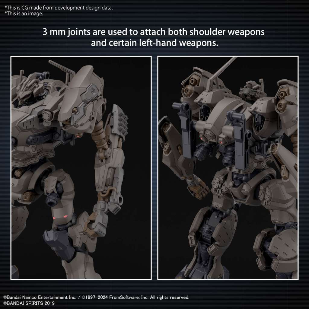 30MM Armored Core VI Orbiter Nightfall coloris - Bandai - Meka Neko
