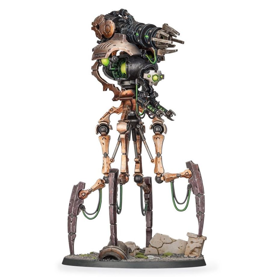 Warhammer 40000 Bataillon Ost Nécron détail 2 - Games Workshop - Meka Neko
