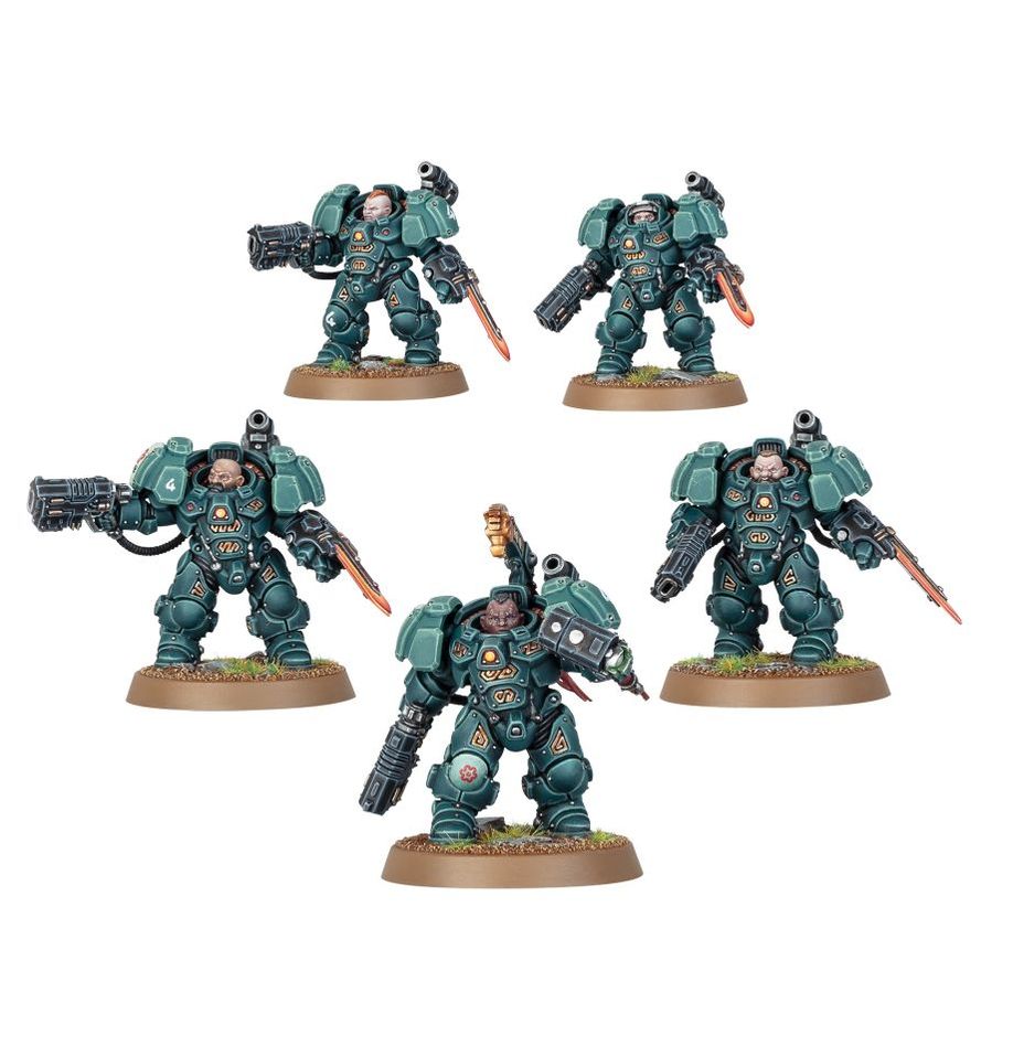Warhammer 40000 League of Votann Âtregardes Einhyrs contenu boîte 1 - Games Workshop - Meka Neko