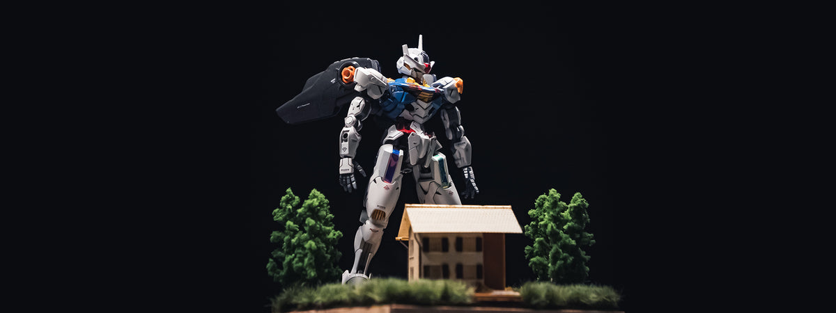 Gundam HG Aerial Custom Meka Neko