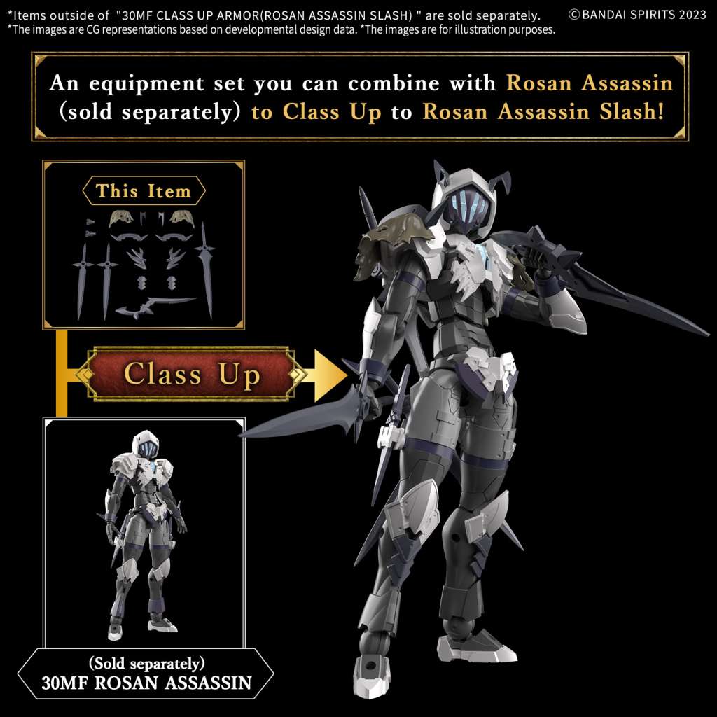 Accessoires 30MF - Class Up Armor Rosan Assassin Slash - MEKA NEKO