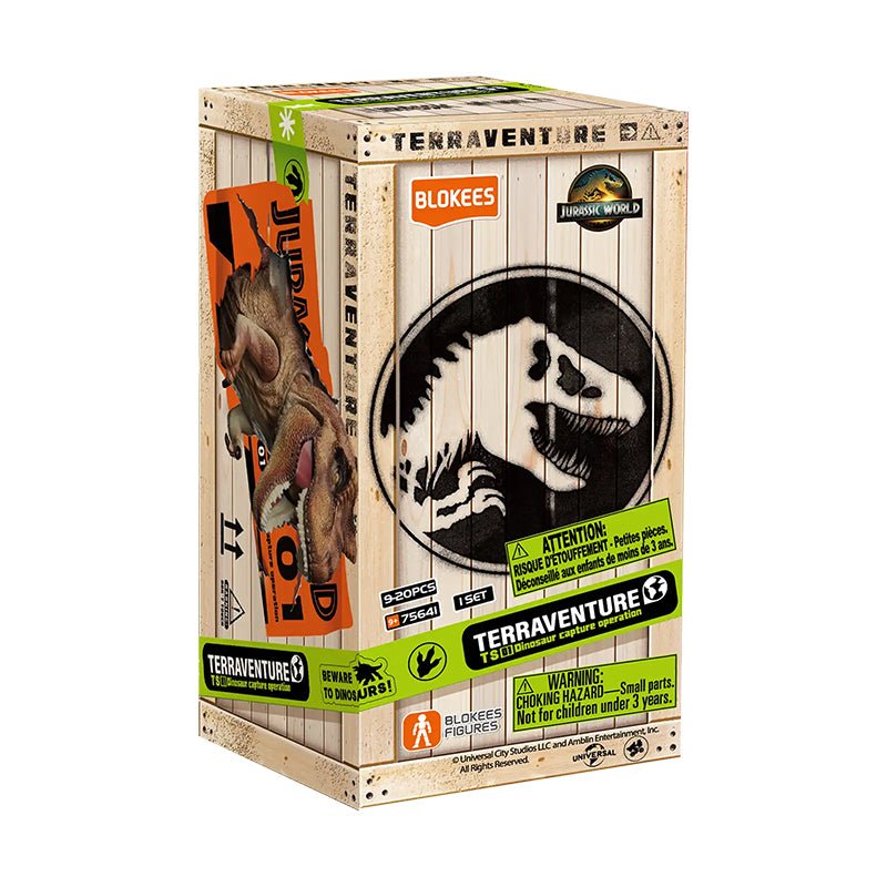 BLOKEES - Boîte mystère Jurassic World Terraventure [PRÉCOMMANDE] - MEKA NEKO