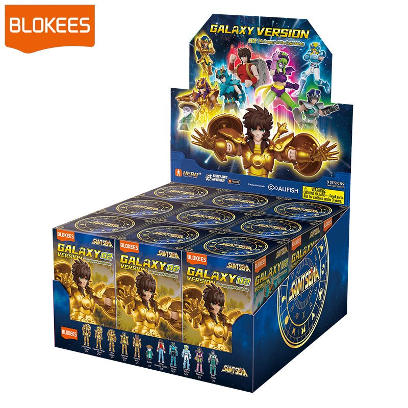 BLOKEES - Boîte mystère Saint Seiya Galaxy Version 02 - MEKA NEKO