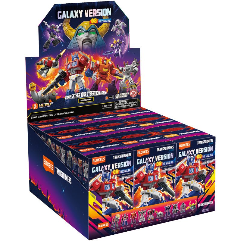 BLOKEES - Boîte mystère Transformers Galaxy Version One Shall Fall - MEKA NEKO