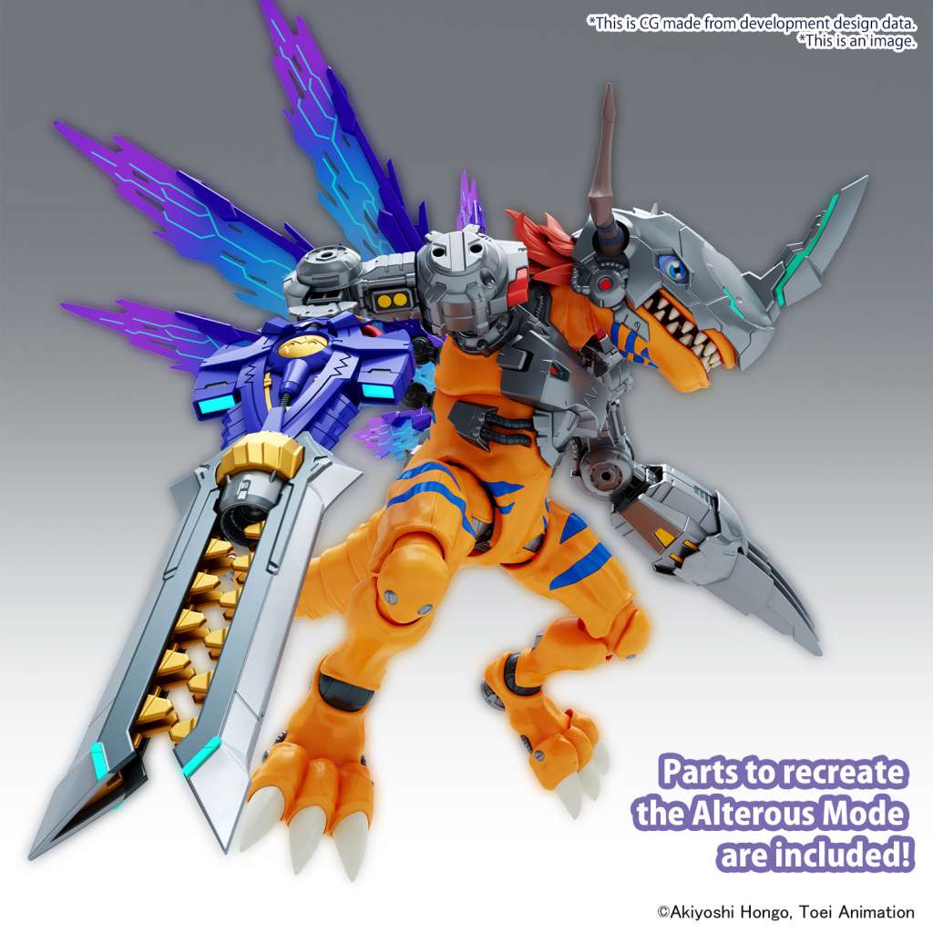 Figure Rise Amplified Metalgreymon Vaccine - MEKA NEKO