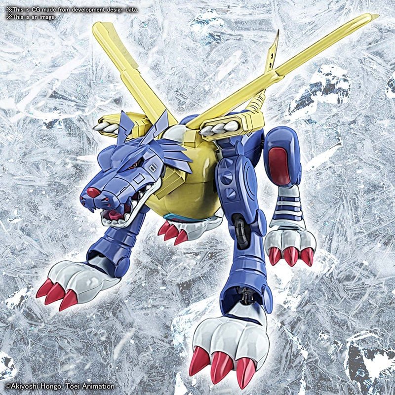 Figure - Rise Digimon - Metal Garurumon - MEKA NEKO