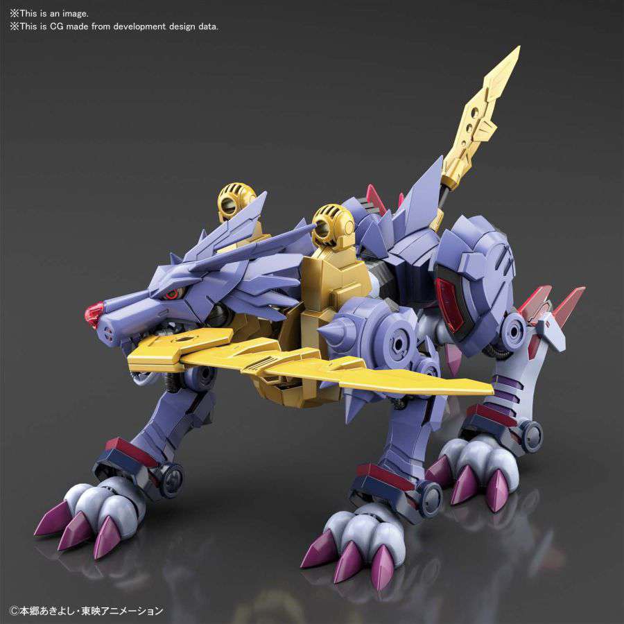 Figure - Rise Digimon - Metalgarurumon Amplified - MEKA NEKO