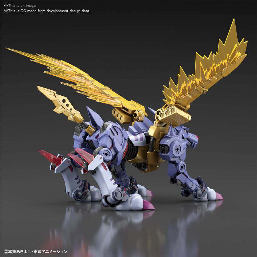Figure - Rise Digimon - Metalgarurumon Amplified - MEKA NEKO