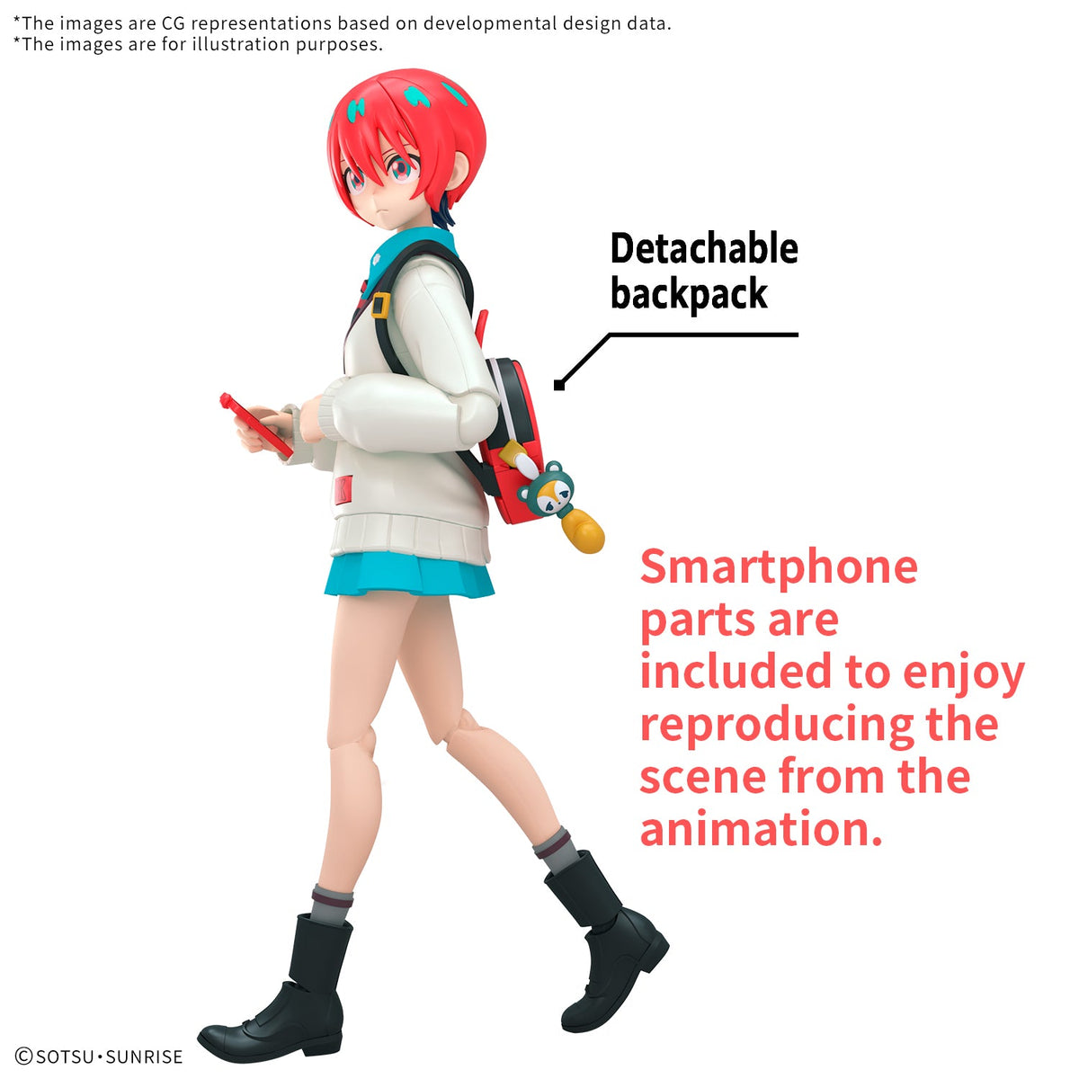 Figure - rise Gundam - Amate Yuzuriha - MEKA NEKO