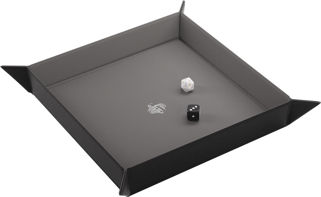 GG : Piste de dés magnétique carré - Noir/Gris - MEKA NEKO