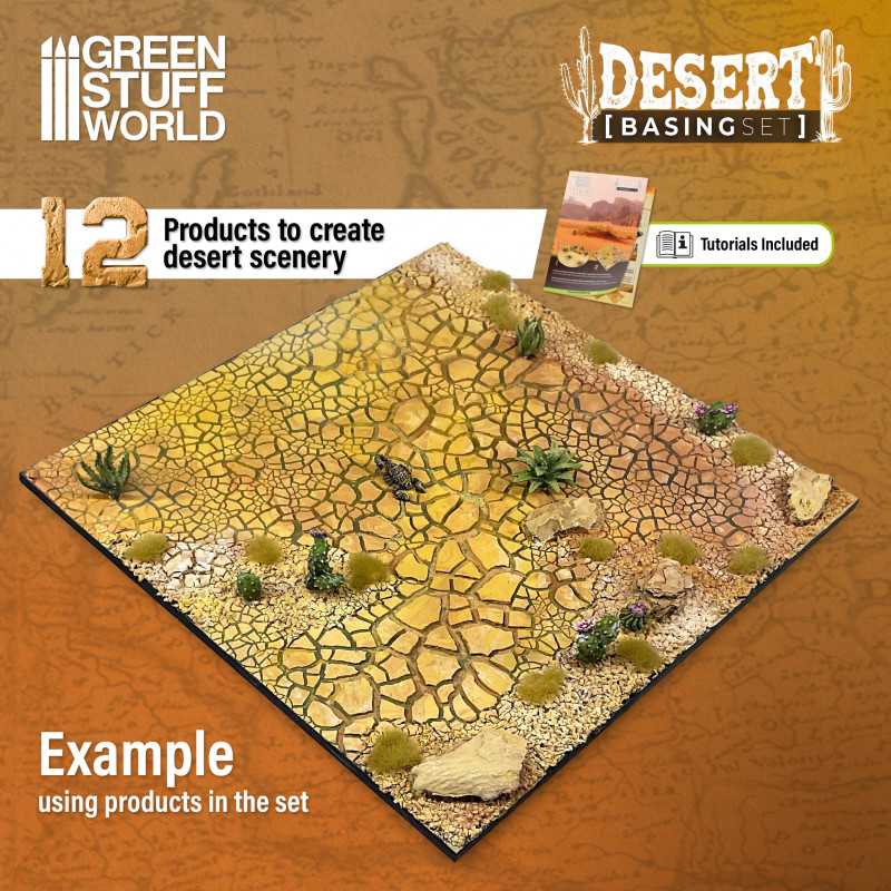 Green Stuff World - Kit de Soclage : Désertique - MEKA NEKO