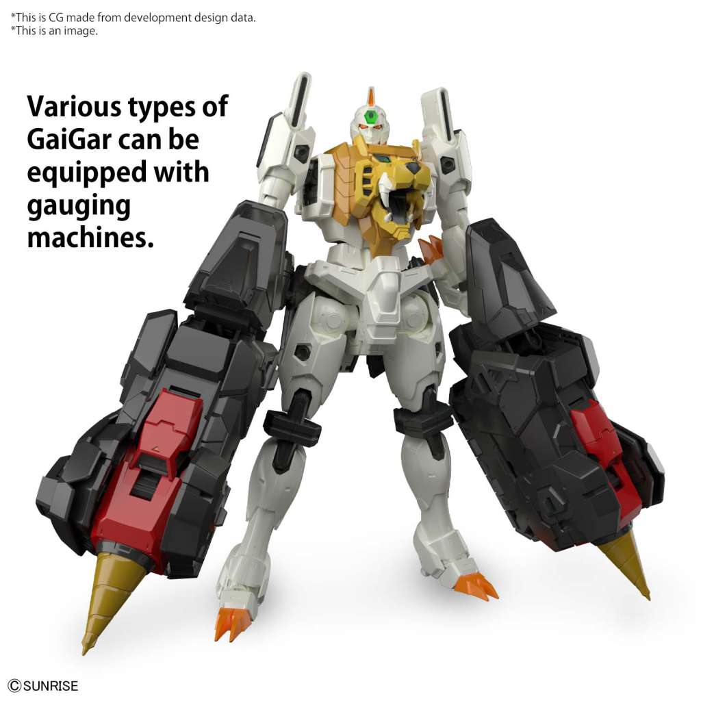 Gundam RG 1/144 - Gaogaigar - MEKA NEKO