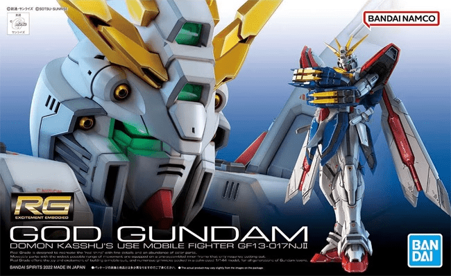 Gundam RG 1/144 - God Gundam - MEKA NEKO
