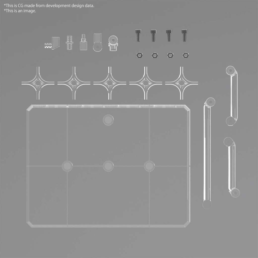 Gunpla - Action Base 8 Clear Color - MEKA NEKO