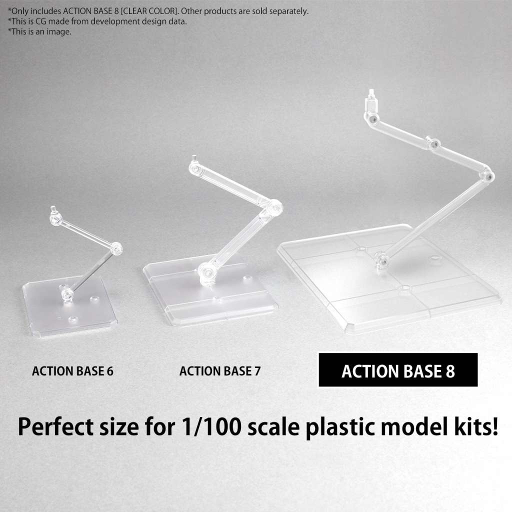 Gunpla - Action Base 8 Clear Color - MEKA NEKO