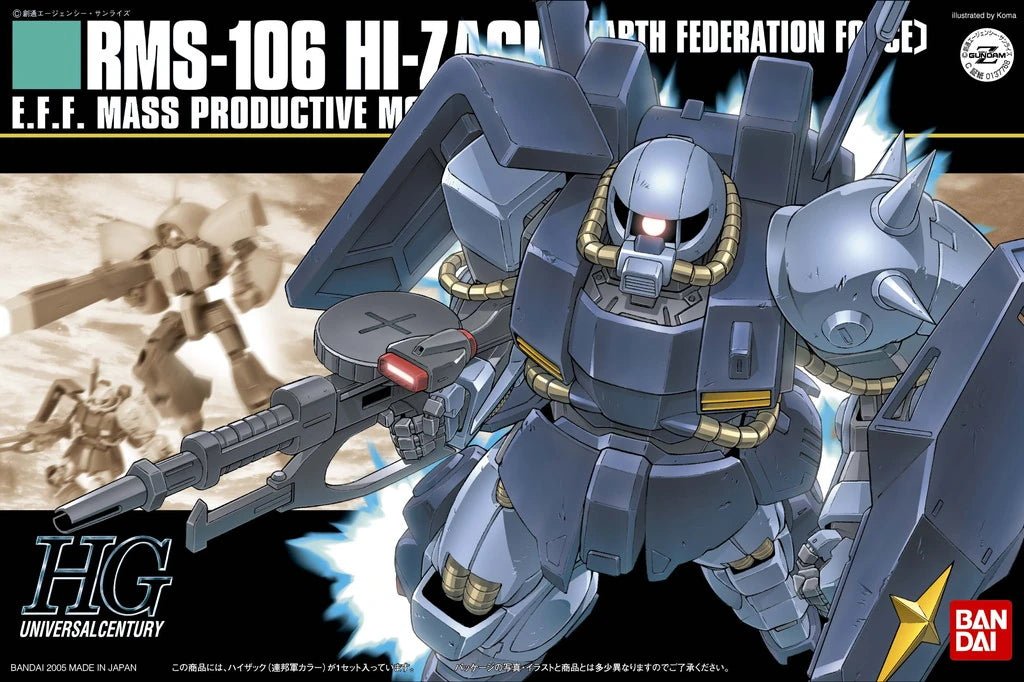 Gunpla HG 1/144 - 055 HI - ZACK (Earth Federation Force) - MEKA NEKO