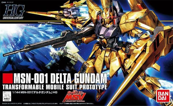 Gunpla HG 1/144 - 136 Delta Gundam - MEKA NEKO