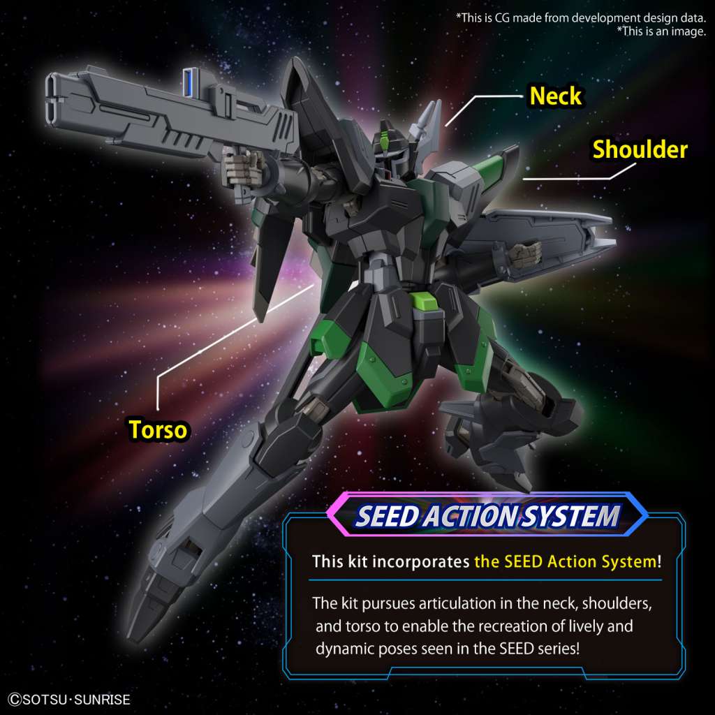 Gunpla HG 1/144 - Gundam Black Knight Squad Rud - ro.A - MEKA NEKO
