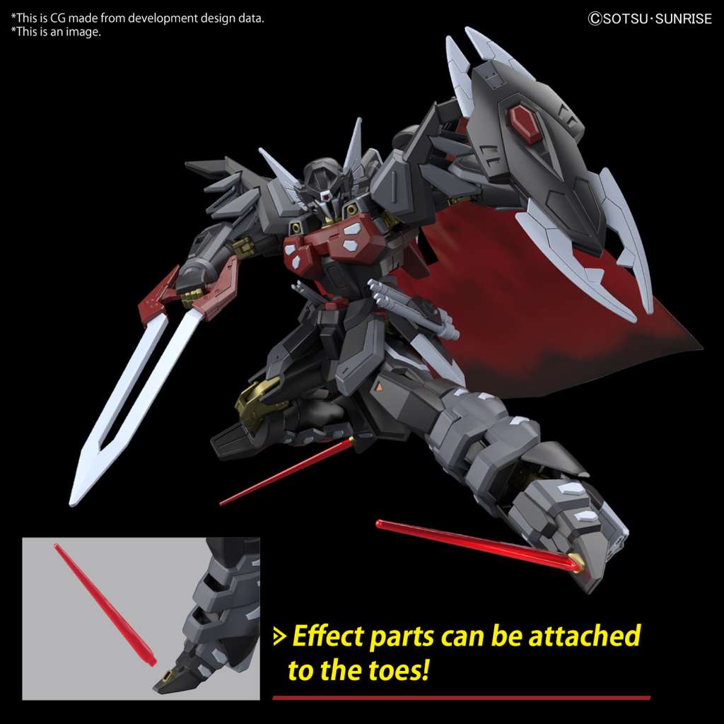 Gunpla HG 1/144 - Gundam Black Knight Squad SHI - VE. A - MEKA NEKO