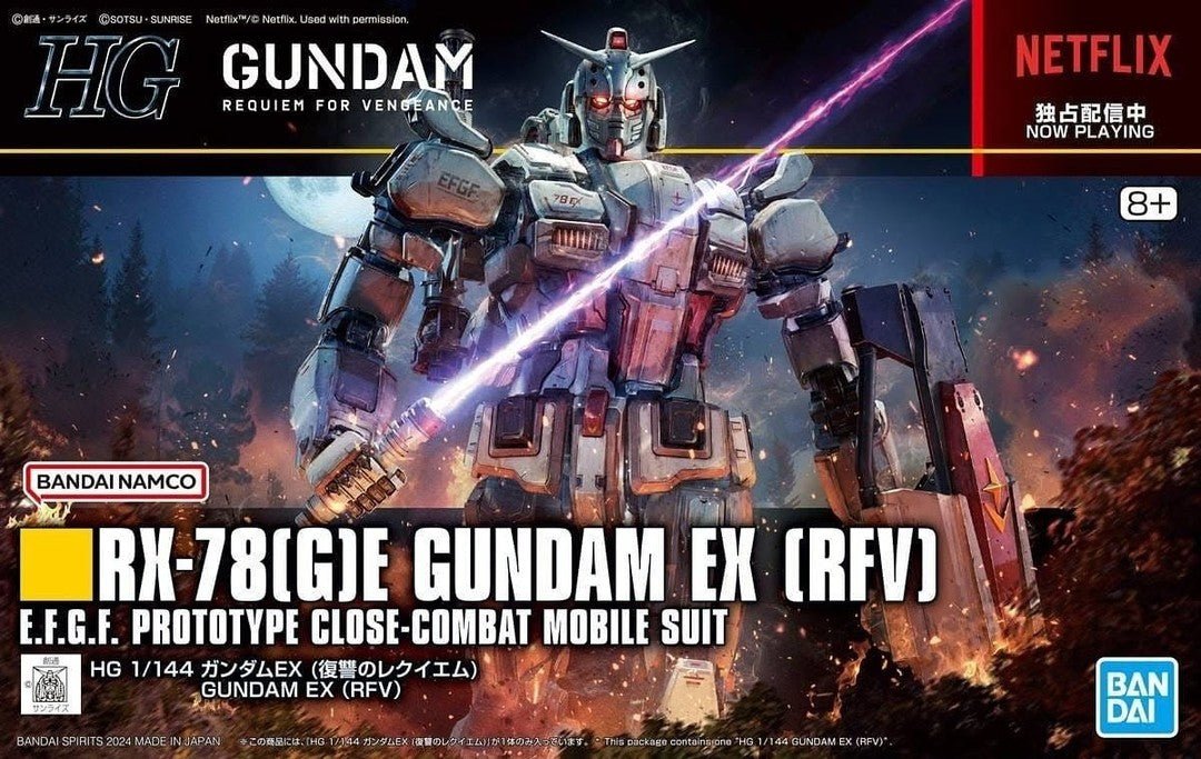 Gunpla HG 1/144 - Gundam Ex (RFV) - MEKA NEKO