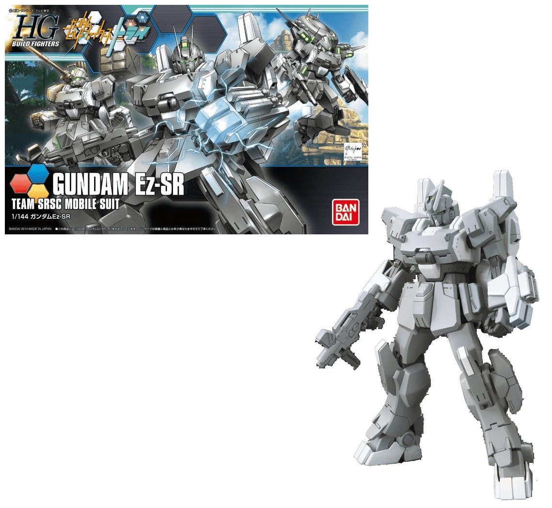 Gunpla HG 1/144 - Gundam Ez - SR - MEKA NEKO