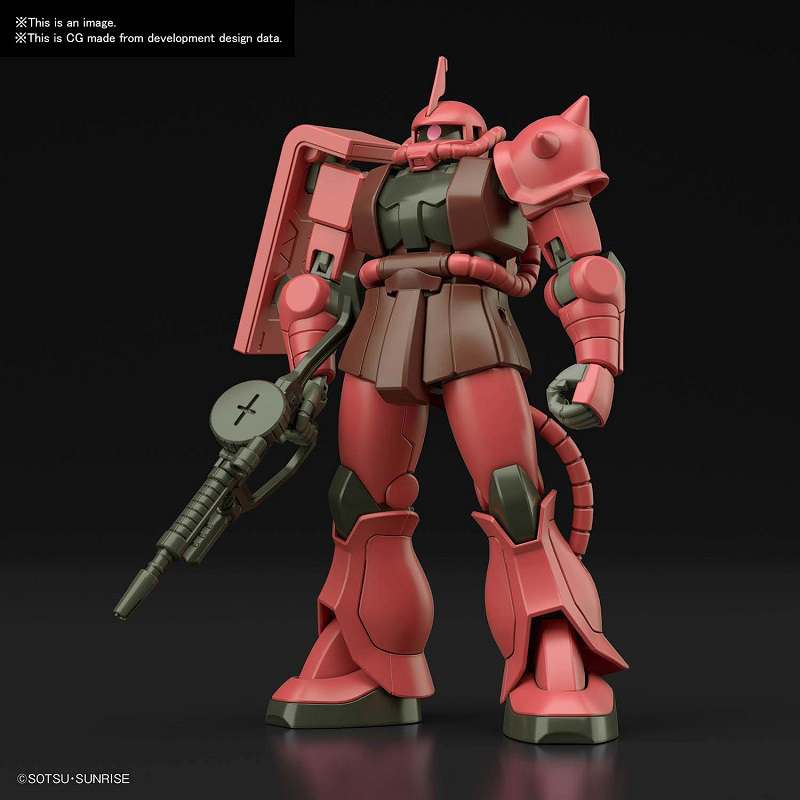 Gunpla HG 1/144 - MS - 06S Zaku II - MEKA NEKO