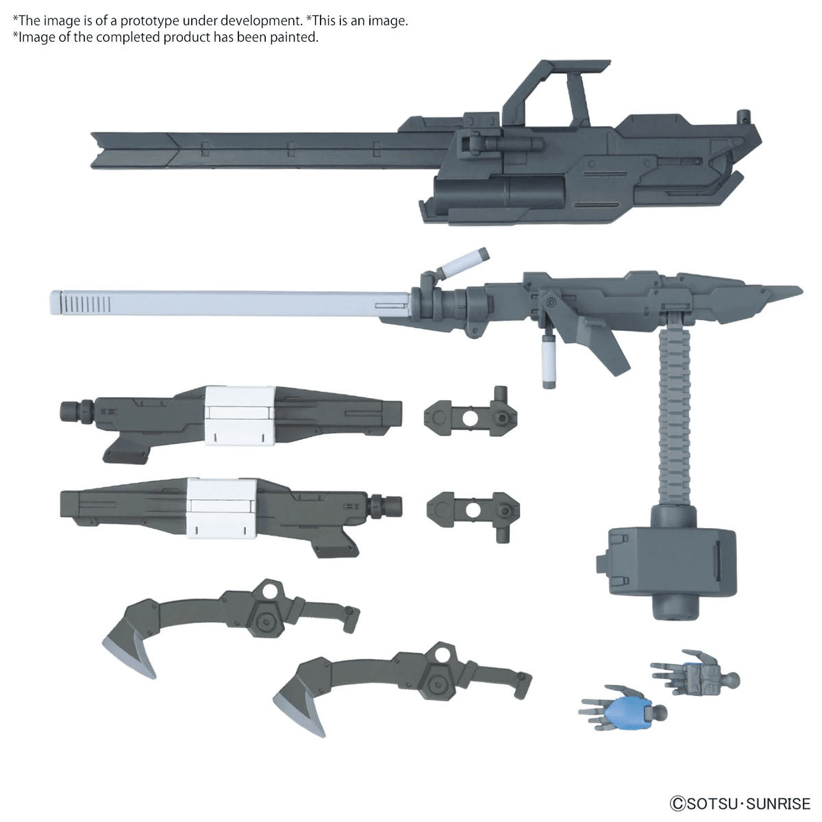 Gunpla HG 1/144 - Option Parts Set Gunpla 12 Large Railgun - MEKA NEKO