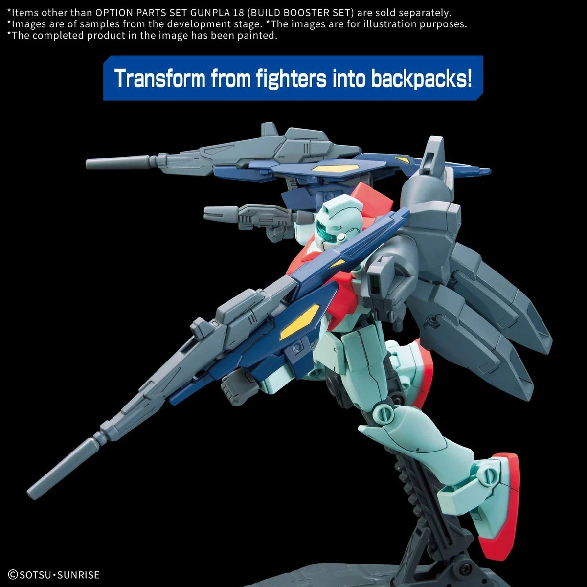 Gunpla HG 1/144 - Option Parts Set Gunpla 18 Build Boosters Set - MEKA NEKO